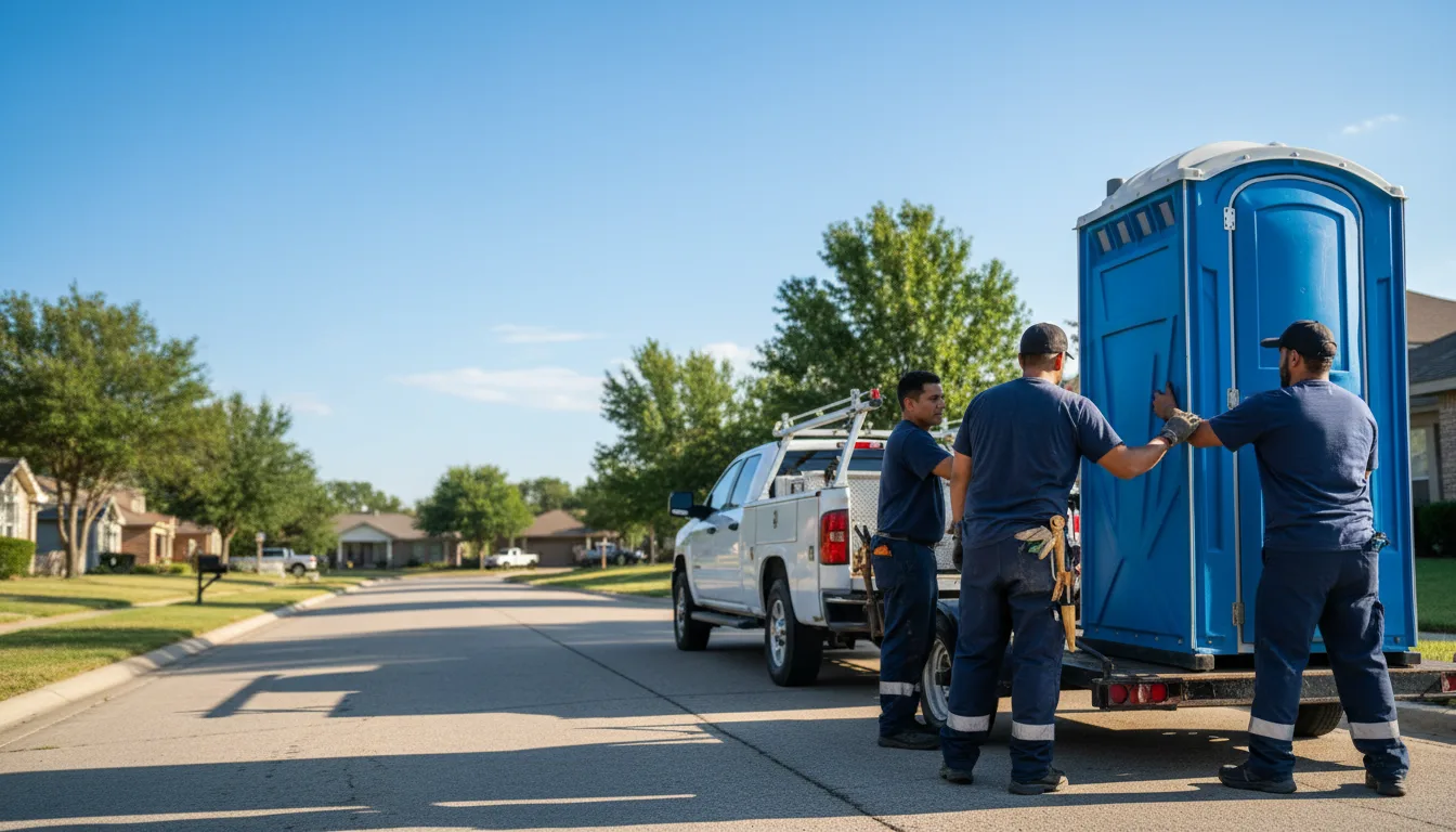 Portable Toilet Rental in Gas, KS near me